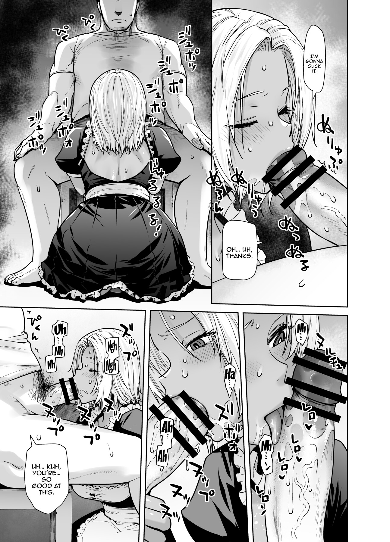 Hentai Manga Comic-The Black Gal Who Became The Homeroom Teacher's Maid 2-Read-18